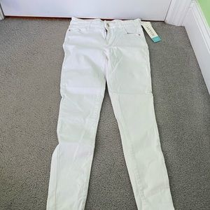 Old navy sculpt white jeans